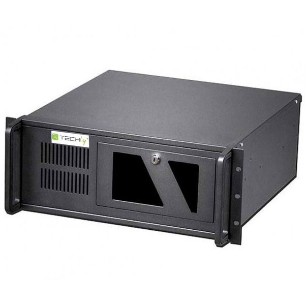 OBUDOWA PC ATX TECHLY  rack 19cali  4U czarna zdjęcie 1