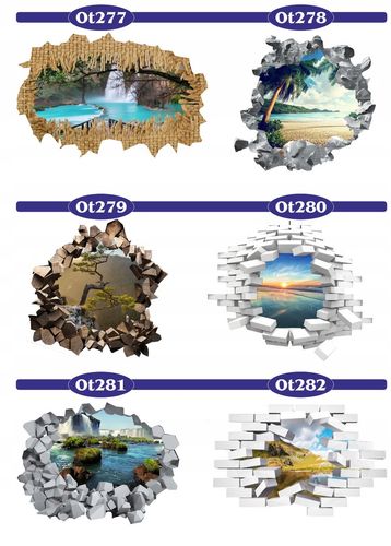 Naklejka samoprzylepna 3D efekt plaża morze ocean na Arena.pl