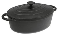 BRYTFANNA 6,2 L Ciężka ŻELIWNA Głęboka GARNEK 33cm KINGHoff