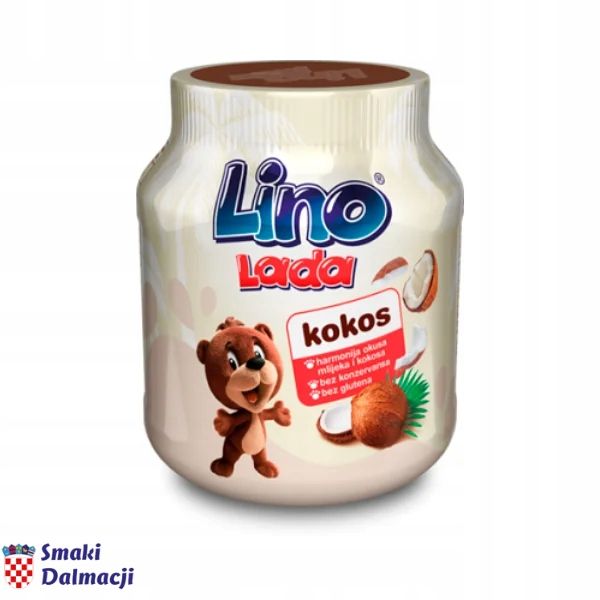 Krem do smarowania (Lino Lada Kokos) 350g zdjęcie 1