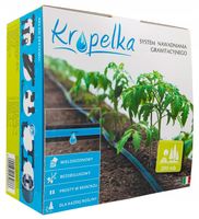 LINIA KROPLUJĄCA NAWADNIANIA GRAWITACYJNEGO NAWADNIANIE KROPELKOWE 200mb