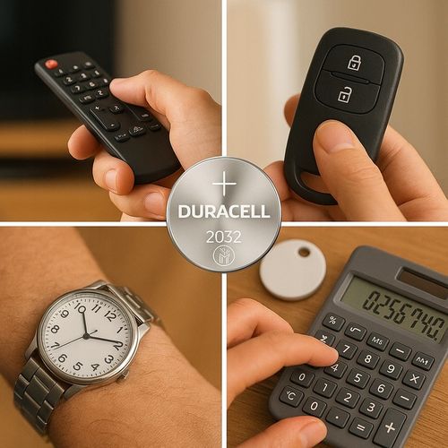 10x Duracell CR2032 HSDC - bateria litowa 3V do pilotów, wag i na Arena.pl