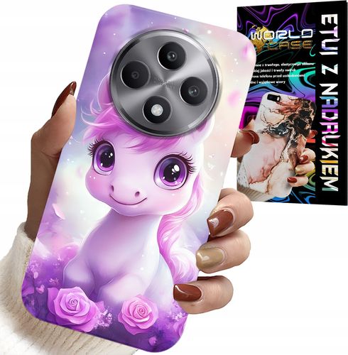 ETUI DO OPPO RENO12 F / 12FS 5G - SŁODKI JEDNOROŻEC, WZORY DLA DZIECI CASE na Arena.pl
