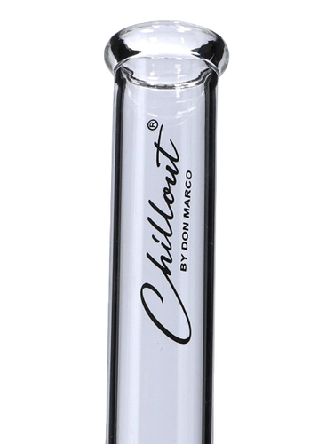 Bongo Szklane z Dużą Komorą Wodną Chillout 40 cm Fajka Wodna Kula 50 mm na Arena.pl