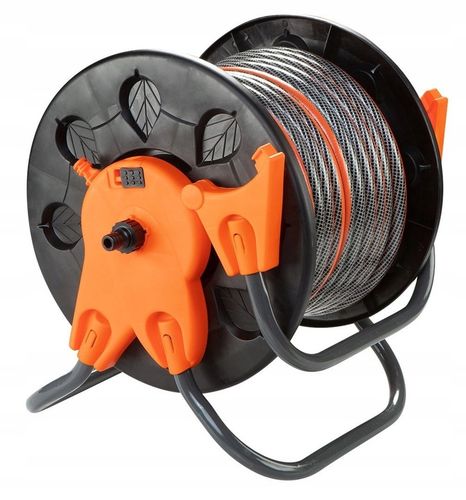 STOJAK NA WĄŻ OGRODOWY, TWORZYWO SZTUCZNE, DO 60 M WĘŻA 1/2" NEO TOOLS na Arena.pl