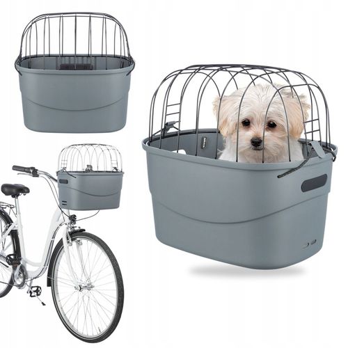 KOSZ Transporter Koszyk Rowerowy na KIEROWNICĘ dla Psa Kota TRIXIE do 5kg na Arena.pl