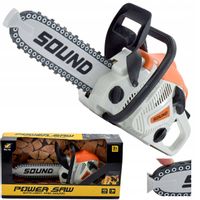 BEZPIECZNA PIŁA PILARKA DLA DZIECI RUCHOMY ŁAŃCUCH ZABAWKI DŹWIĘKI