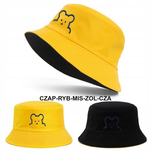 Kapelusz Dzieci Rybacki Bucket Hat Lato Dwustronny na Arena.pl