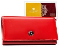 portfel damski skórzany ptn 1680166-ngv-5816 red
