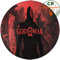 Opłatek waflowy na tort - God Of War