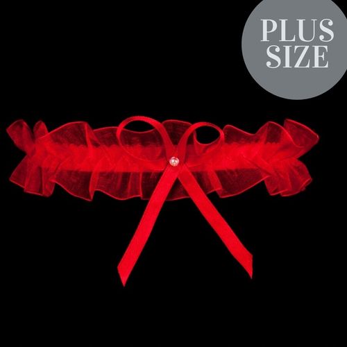 JULIMEX podwiązka ODESSA RED PW 02 PLUS SIZE czerwone STUDNIÓWKA na Arena.pl