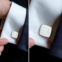 Prezent dla Pana młodego Spinki do mankietów