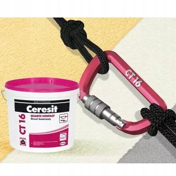 Grunt Kwarcowy Pod Tynk Ceresit CT 16 Farba Gruntującą Tynki 5 kg na Arena.pl