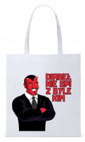 Dla Dziewczyny Żony Torba Eco Biała Shopper Z Nadrukiem Ze Zdjęciem