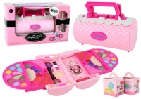 Zestaw do Makijażu w Kuferku Akcesoria Różowy
