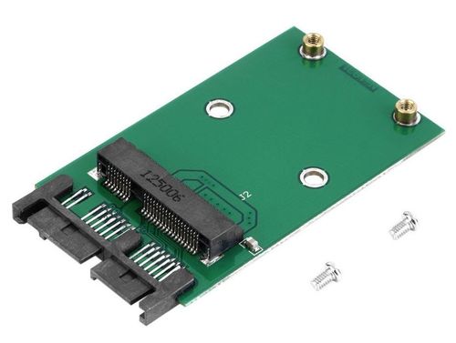 Adapter Micro Sata mSata 7+7+2 SSD 50mm pci-e na Arena.pl