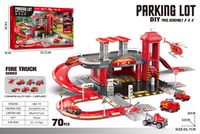 ZESTAW PARKINGOWY STRAŻ POŻARNA DLA DZIECI