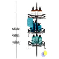Półka Łazienkowa Pod Prysznic do Kabiny Prysznicowej Łazienki Narożna Duża