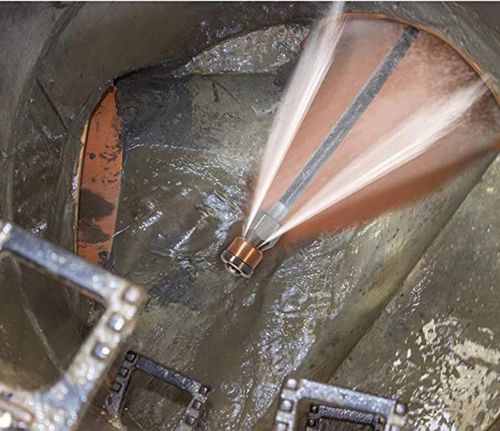 DYSZA OBROTOWA GŁOWICA DO CZYSZCZENIA KANALIZACJI DO MYJKI KARCHER WĄŻ 1/8 na Arena.pl