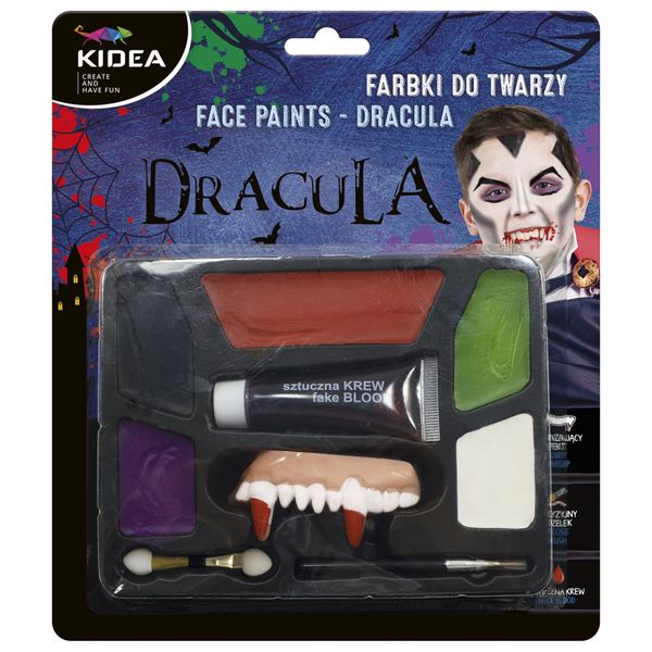FARBKI DO TWARZY DRACULA KIDEA zdjęcie 1