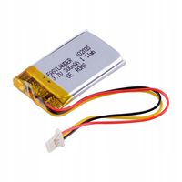 Akumulator Li-Poly 300mAh 3.7V NTC JST 402035