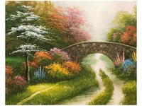 40X50CM KLIMATYCZNY ZAKĄTEK OBRAZ