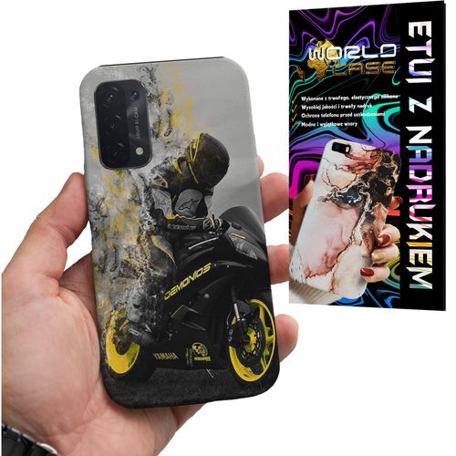 ETUI CASE DO OPPO A54 5G / A74 5G - MOTOR FAN Motocykle MĘSKIE WZORY PLECKI na Arena.pl