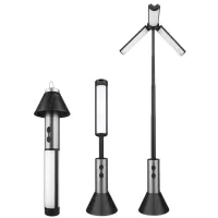 Lampa turystyczna latarka kempingowa wielofunkcyjna teleskopowa led