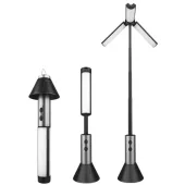 Lampa turystyczna latarka kempingowa wielofunkcyjna teleskopowa led
