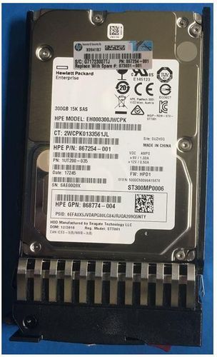 HP Enterprise HDD 300GB 12G 15K SFF SAS, 873031-001 na Arena.pl