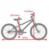 Rower trekkingowy Btwin Riverside 20"