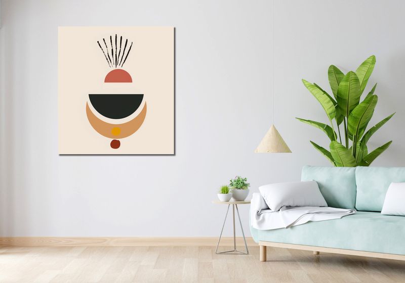 Obraz 90x100cm Spójna Refleksja zdjęcie 2
