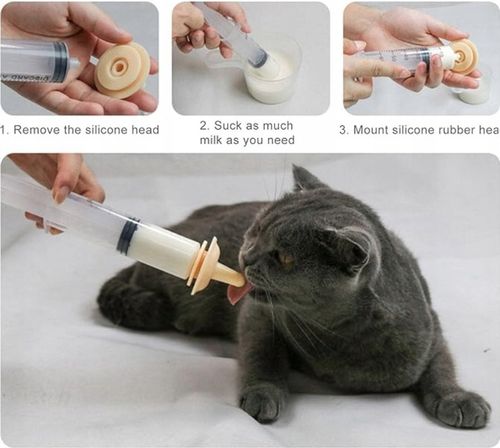 ZESTAW STRZYKAWEK DO KARMIENIA KOCIĄT SZCZENIĄT STRZYKAWKI ZE na Arena.pl