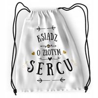 Plecak Sportowy Szkolny Księdza Worek Torba Z Nadrukiem Ze Zdjęciem