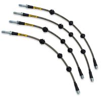 Audi A4 B8 - Zestaw Przewodów Hamulcowych Teflonowych W Oplocie Stalowym