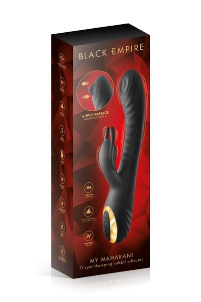 Rabbit My Maharani Black Empire Vibrator zdjęcie 3