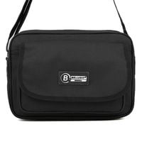 Torba męska do pracy średnia Bellugio - czarna