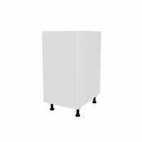 Szafka dolna 40 cm z drzwiami, podchwyt biały połysk, mat, kolory SIMPLE