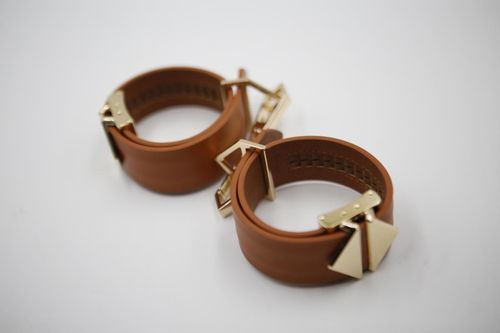 uprząż bondage hogtie set brown lockink na Arena.pl