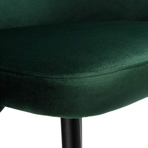 Krzesło HAMPTON VELVET ciemnozielone zdjęcie 8