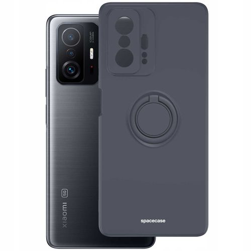 Spacecase Silicone Ring Xiaomi Mi 11T/11T Pro Black na Arena.pl
