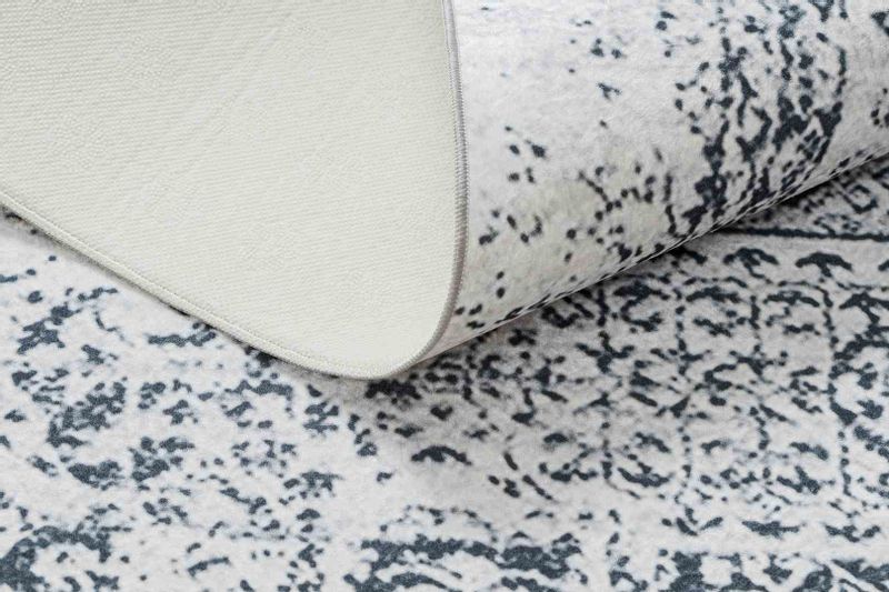 RUG/LU/ARLEN/ROSETTE/WHITE+BLACK/120x170 zdjęcie 13