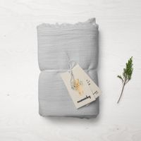 Otulacz Muślinowy | Kocyk 120x120 cm  Szary