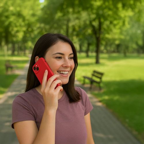 Nakładka Silicon case Honor 400 czerwony na Arena.pl
