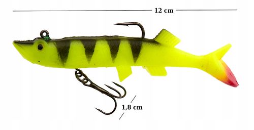 GUMA Uzbrojona w kotwicę i główkę jigową Kopyto przynęta 12 cm 23 g na Arena.pl