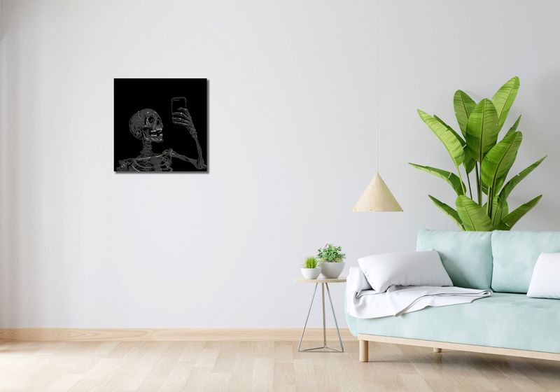 Obraz 50x50cm Selfie Poza Czasem zdjęcie 2