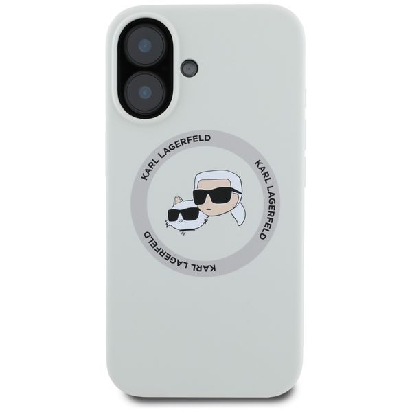 Etui Karl Lagerfeld do iPhone 16, Beżowy, MagSafe zdjęcie 3