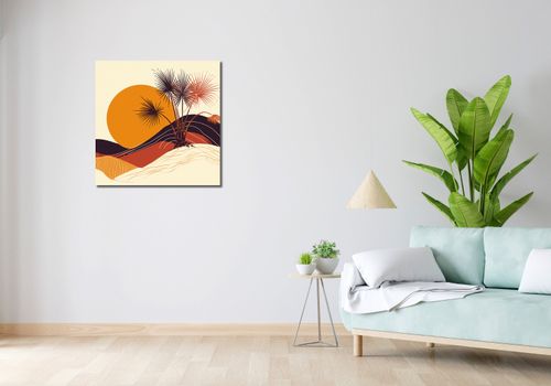 Obraz 70x70cm Słoneczny Horyzont na Arena.pl