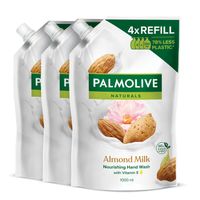 PALMOLIVE mydło w płynie MILK ALMOND ZAPAS 3x1 L