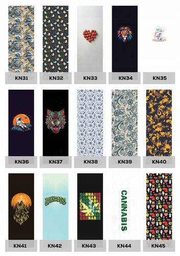 Leżak drewniany z nadrukiem Abstract kolor KN16 na Arena.pl